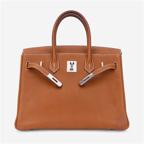 Hermes birkin fauve barenia